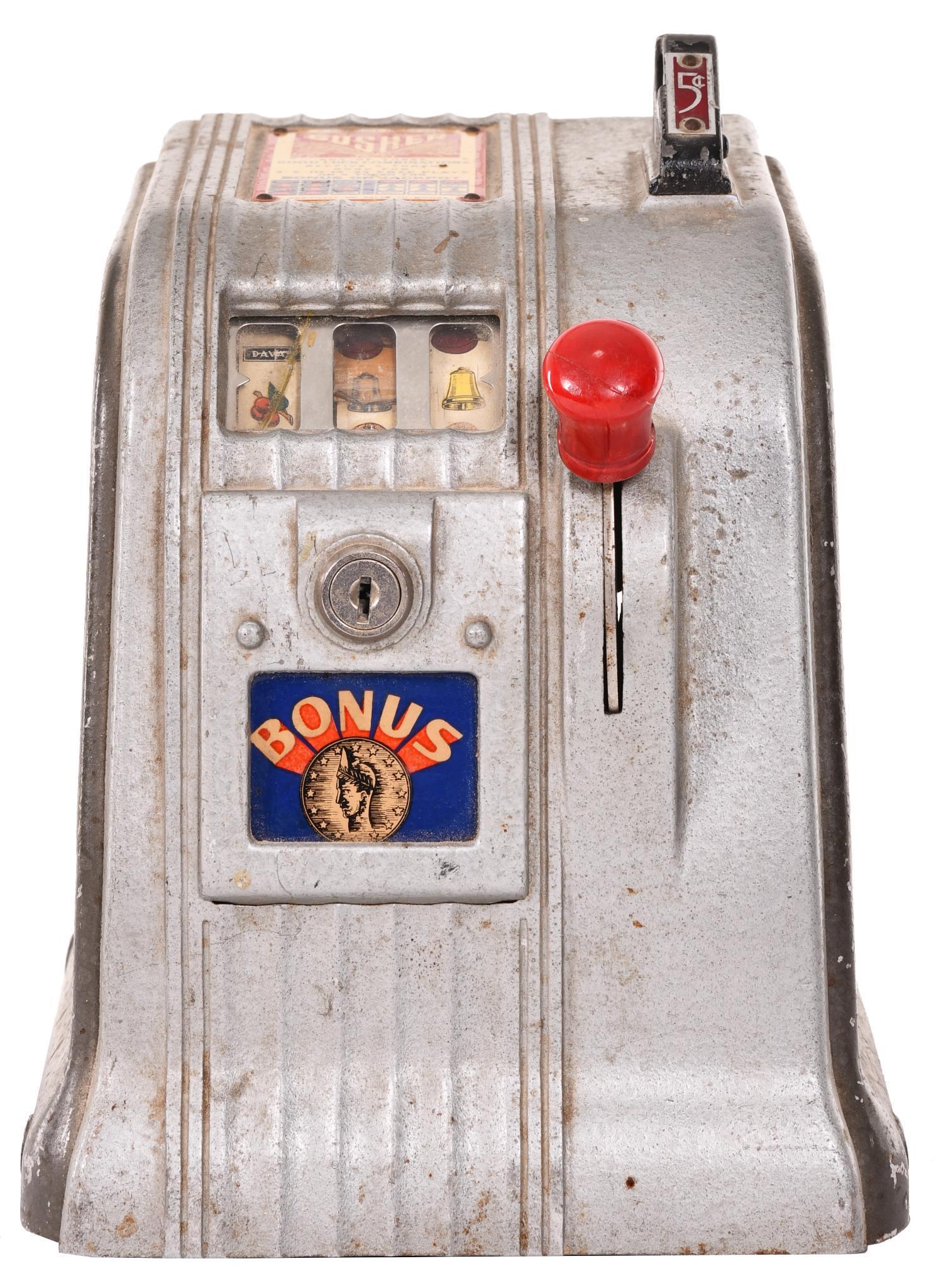 Daval Gusher 5 Cent Trade Stimulator (1 of 2)