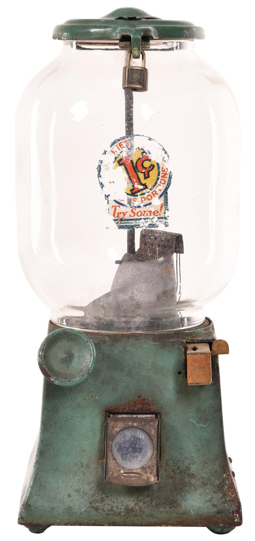 Northwestern Gumball Vending Machine (1 of 1)