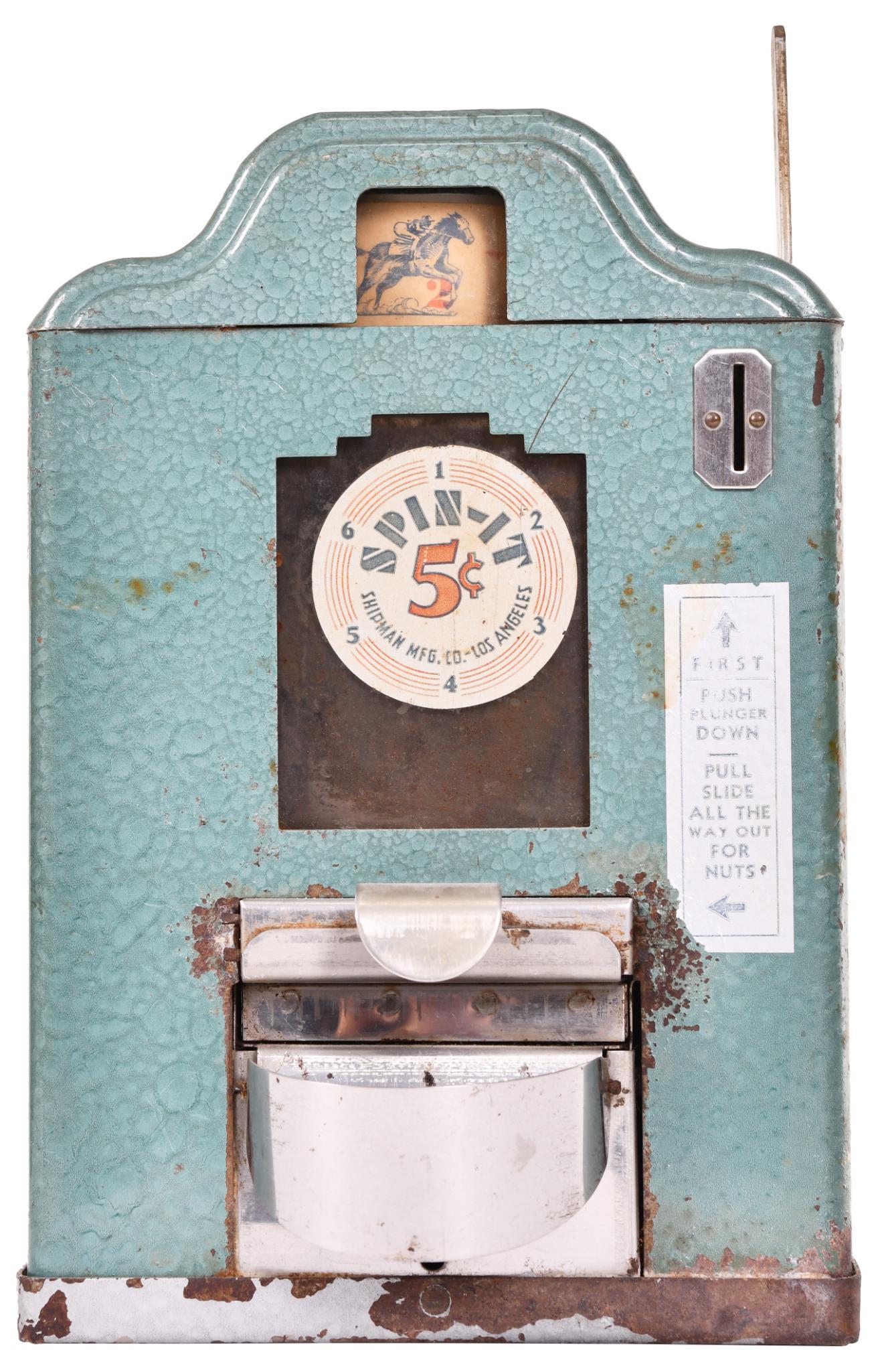 Shipman MFG. Spin-It 5 Cent Trade Stimulator (1 of 2)