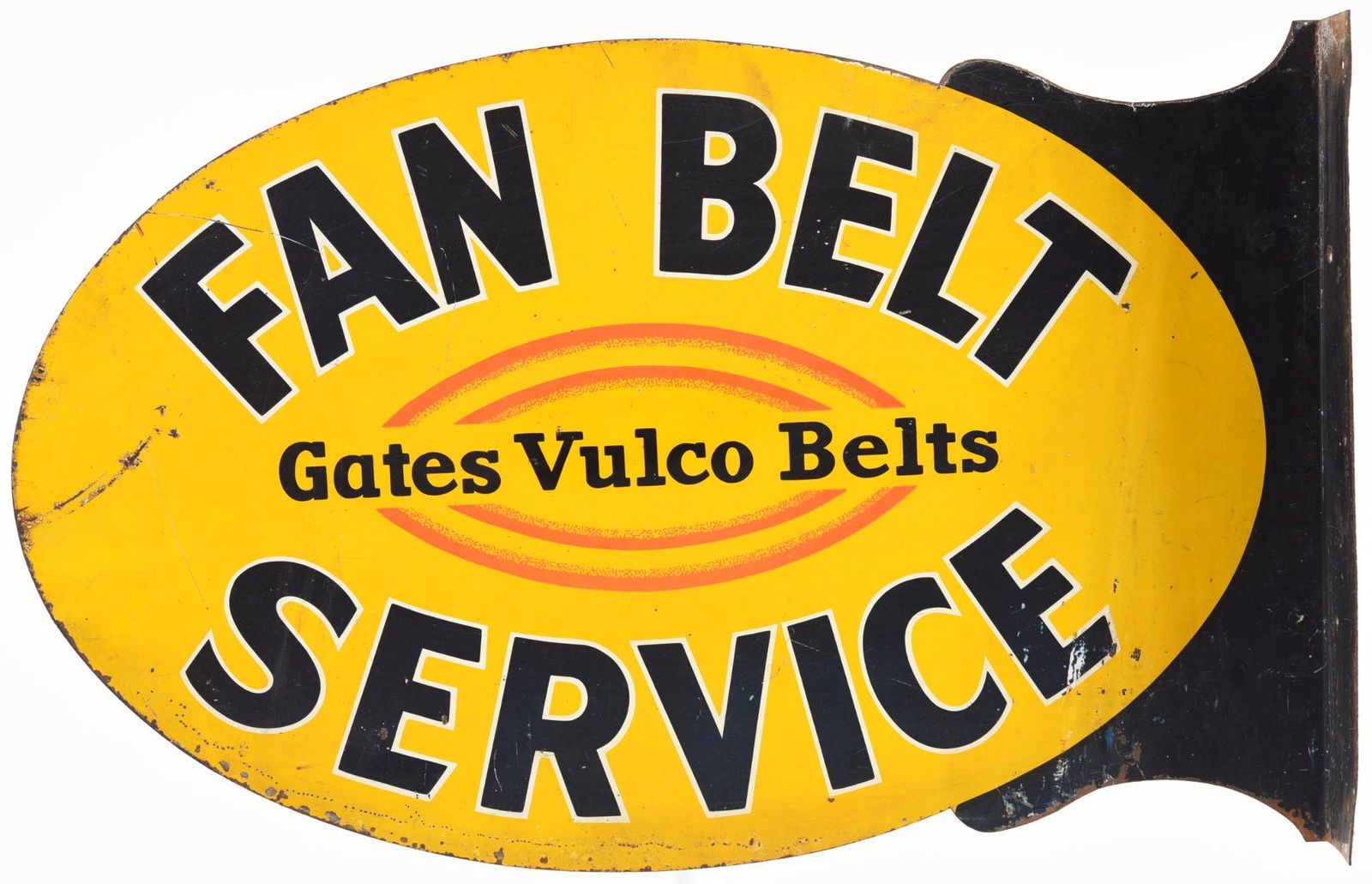 Gates Vulco Belts Fan Belt Service Metal Sign (1 of 2)