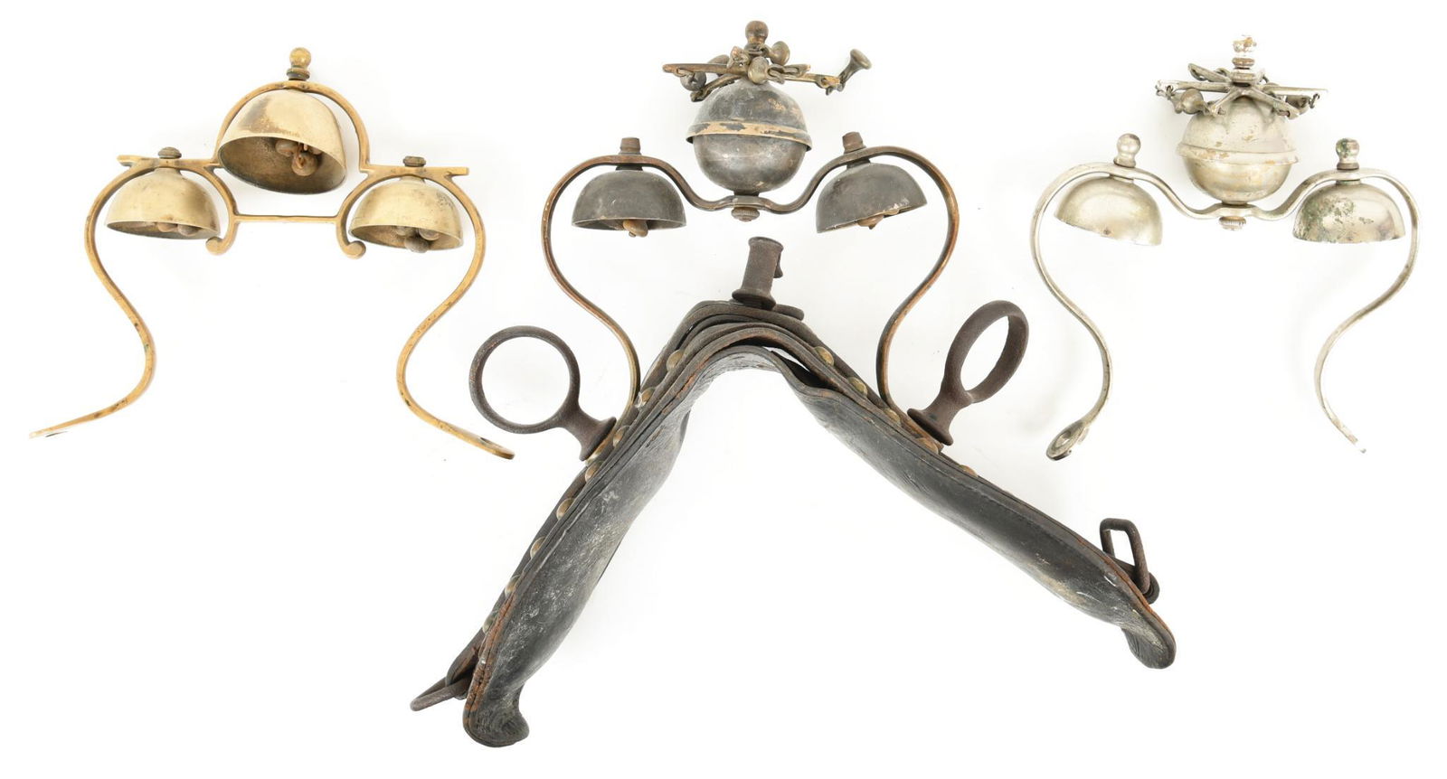Lot Of 3 Harness Bell Decorations (1 of 1)