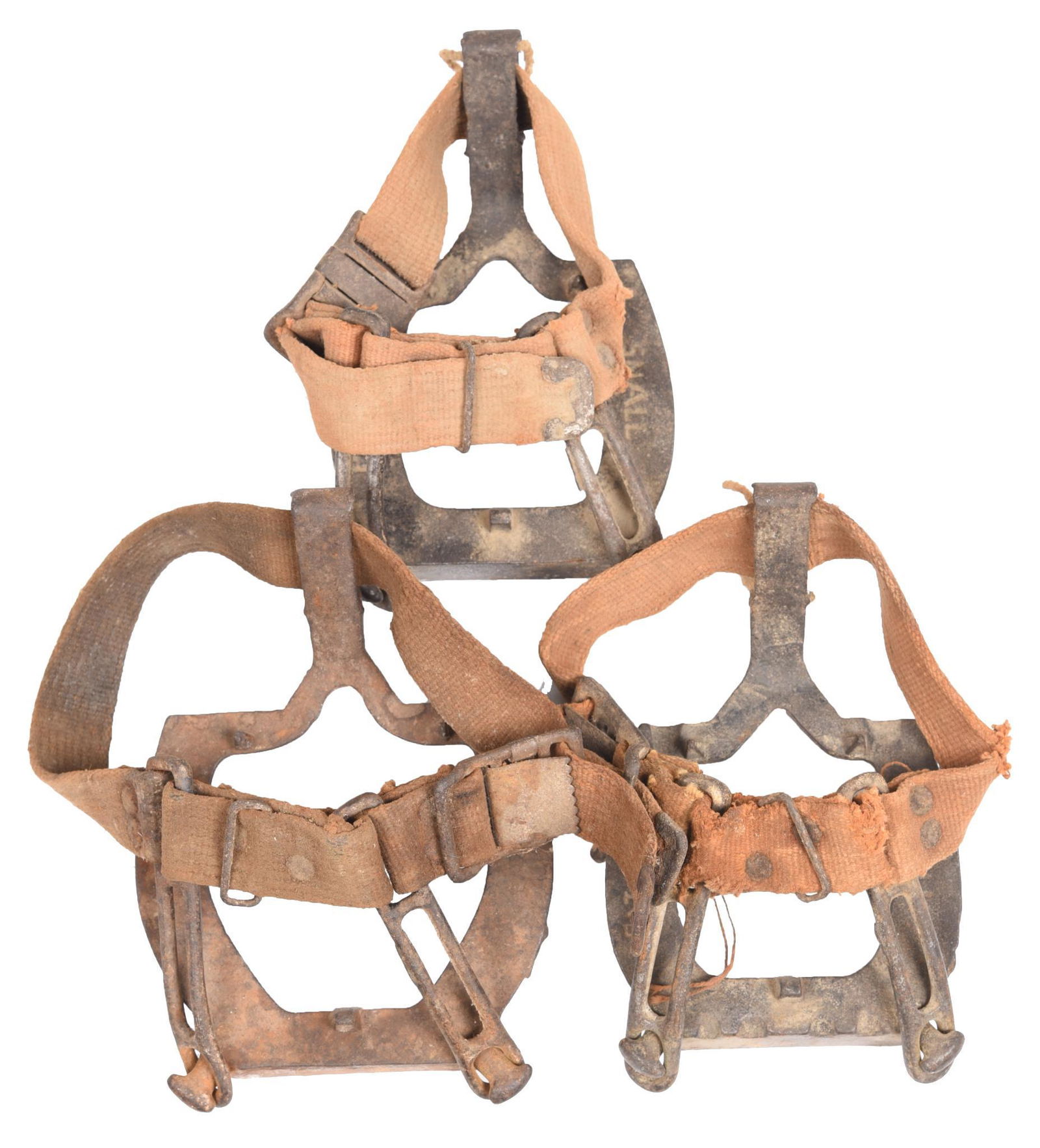 Lot of Vintage Horse Snow Shoes (1 of 1)