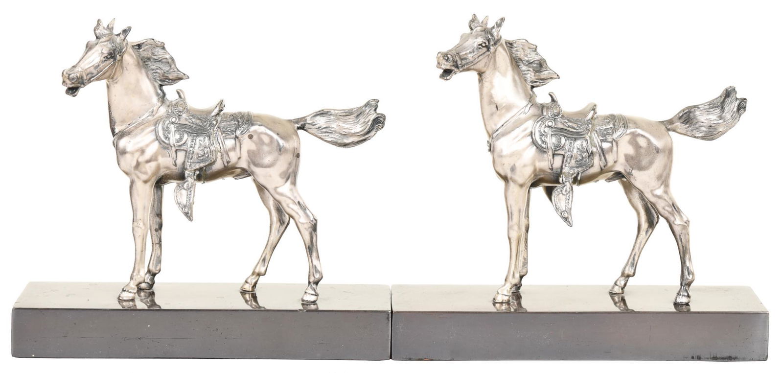 Silver Horse Paperweights (1 of 1)
