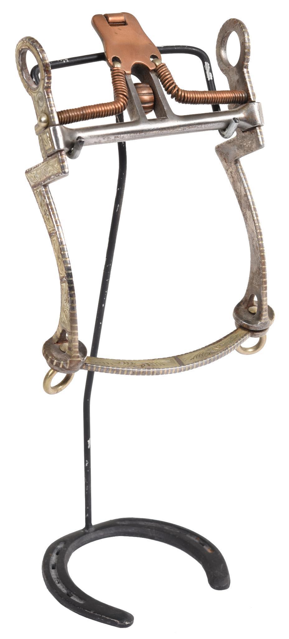 Silver Spade Horse Bit (1 of 1)