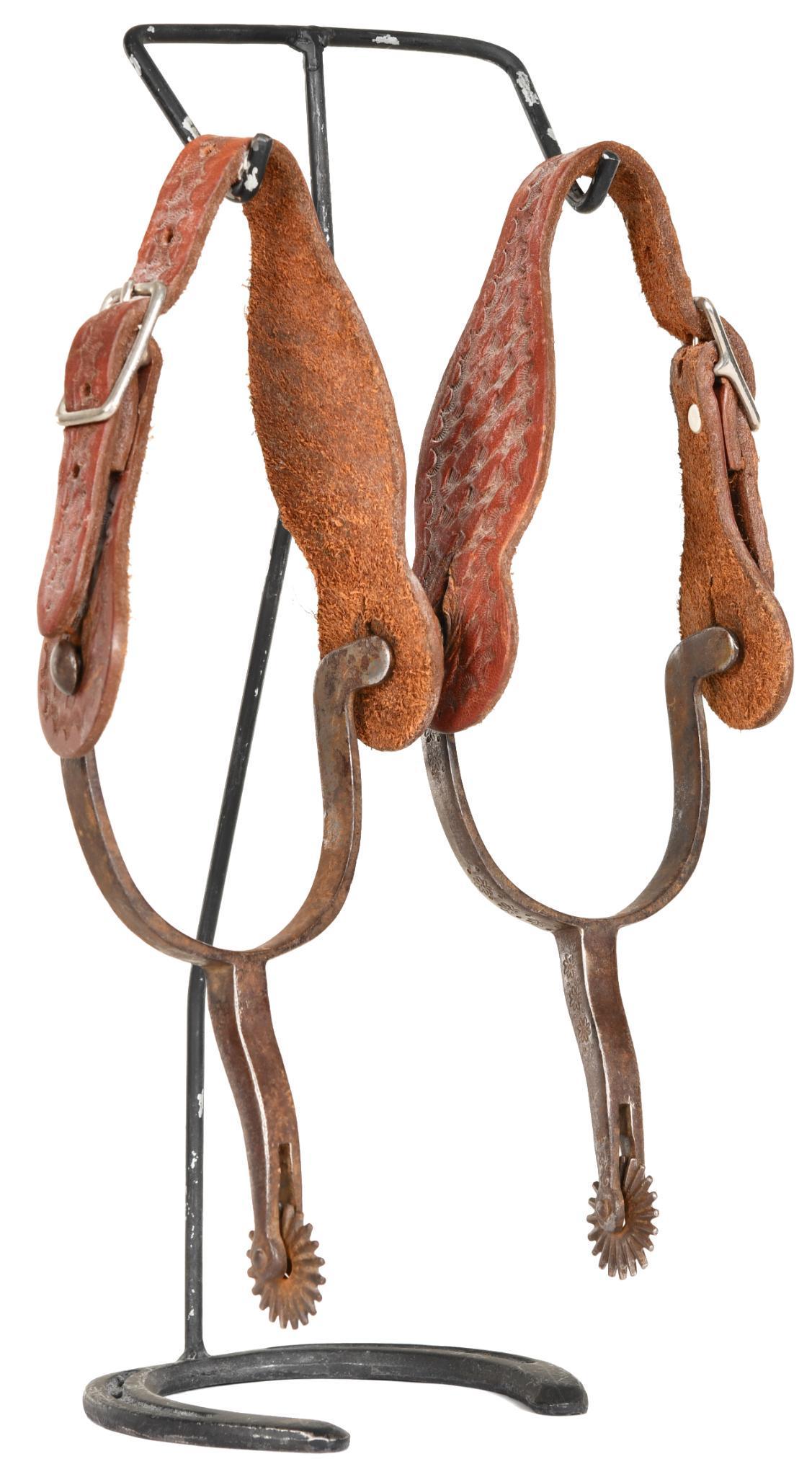 Buermann Marked Daisy Spurs: Good condition.