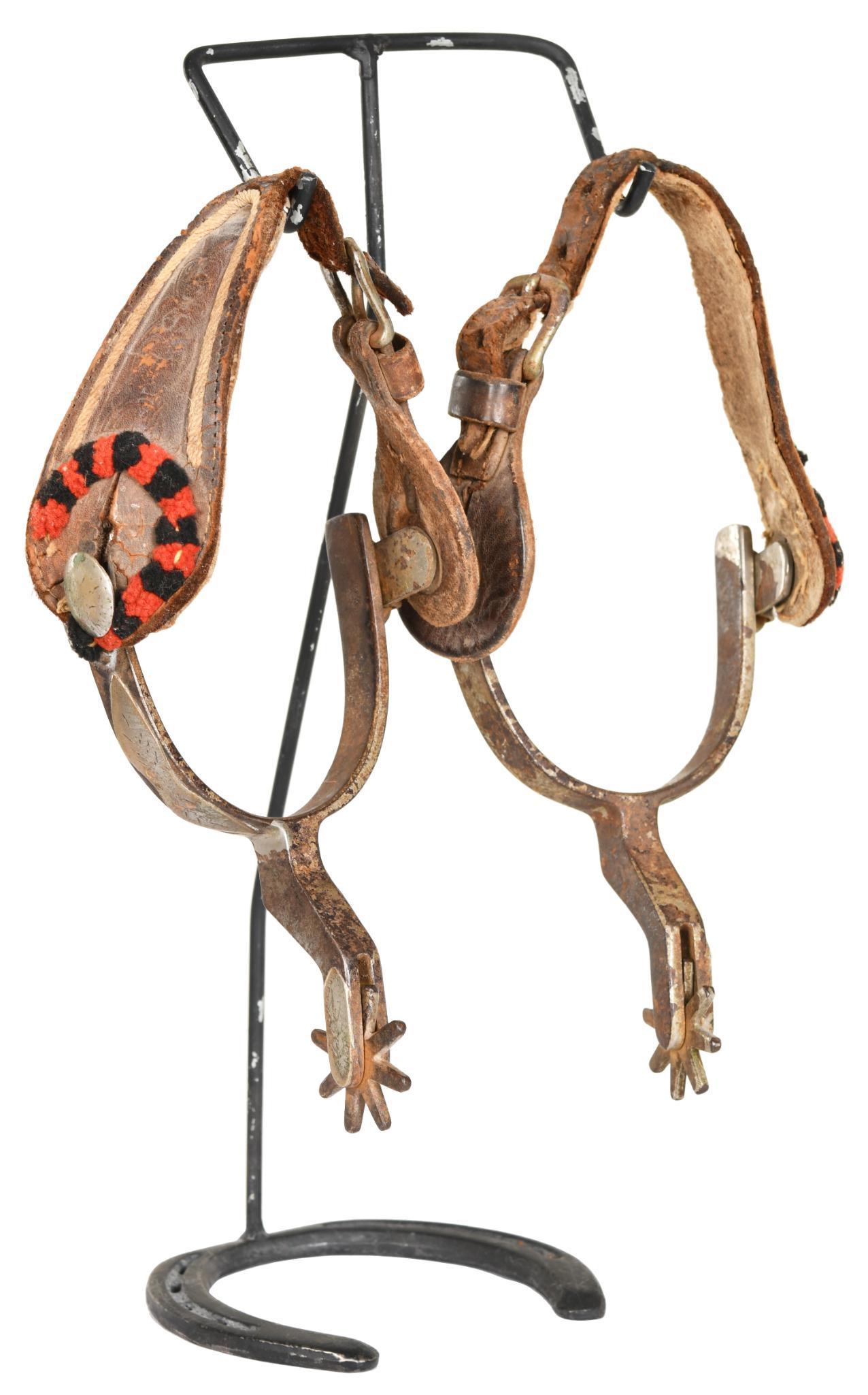 Crockett Marked Silver Spurs (1 of 2)