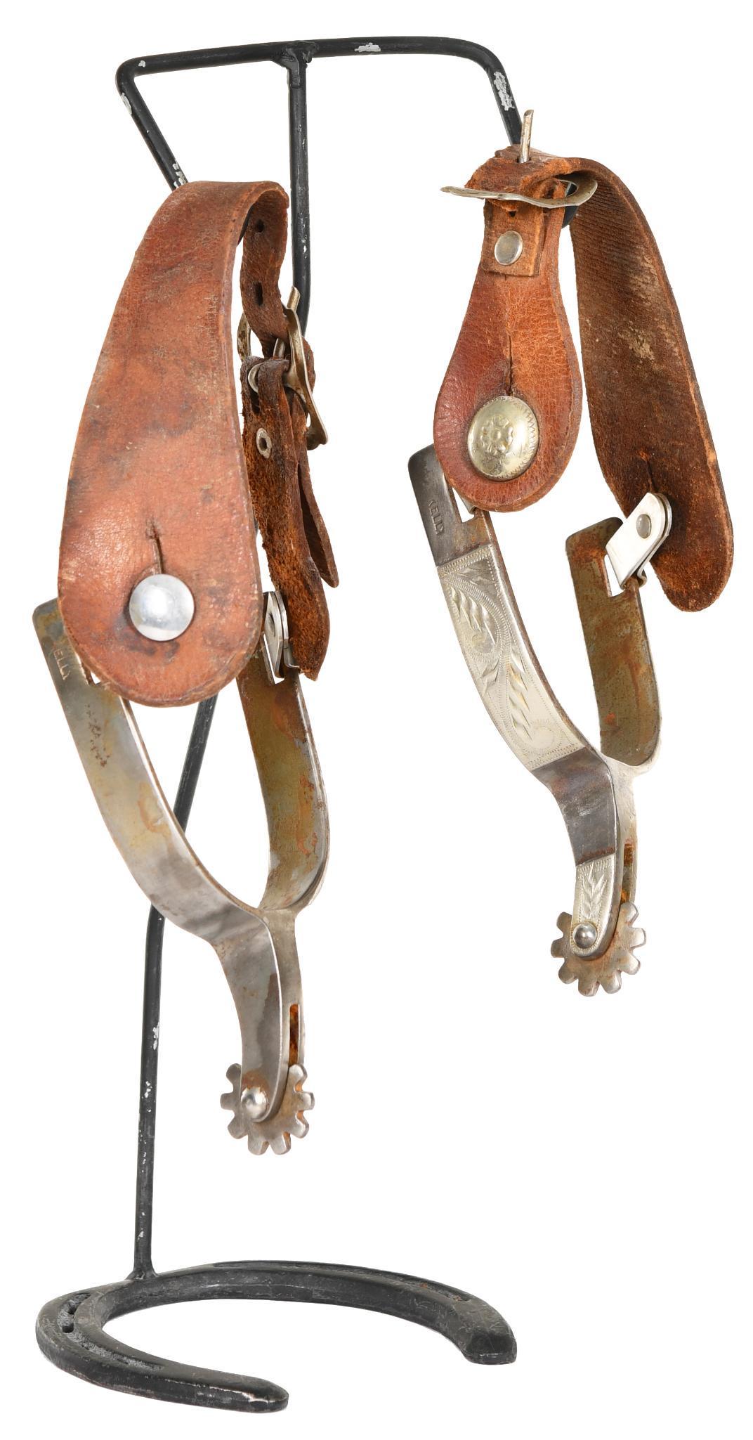 Silver Mounted Kelly Spurs (1 of 2)