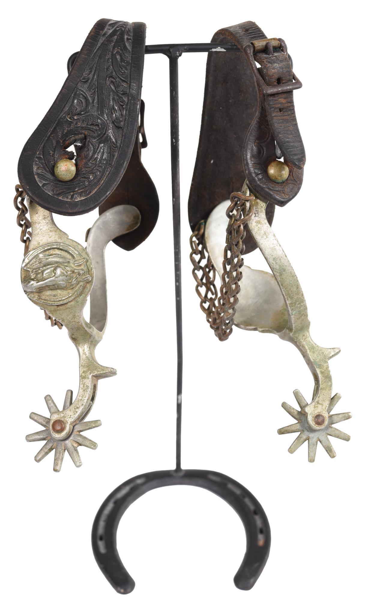 Buermann Marked Horse Head Spurs (1 of 1)