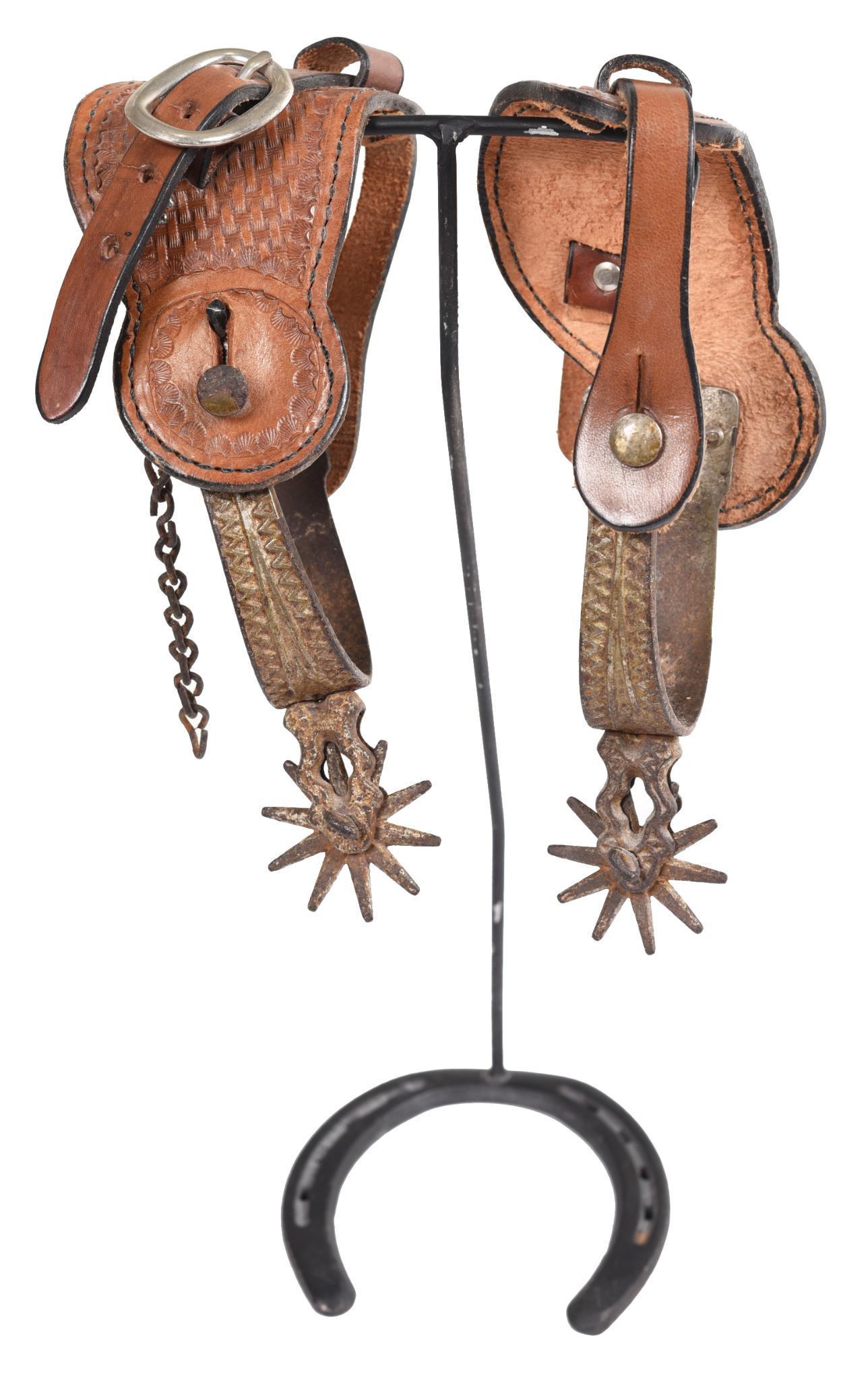 Unmarked Buermann Ranger Spurs (1 of 1)