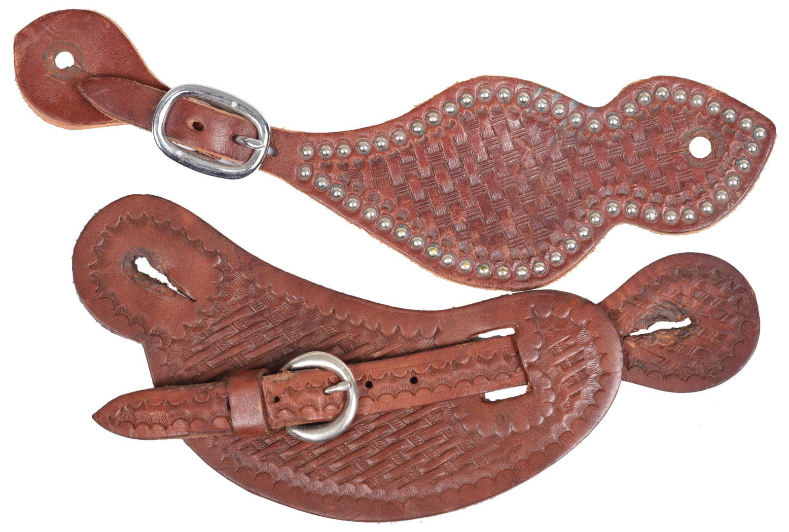 Lot Of 2 Pairs Of Spur Straps (1 of 1)
