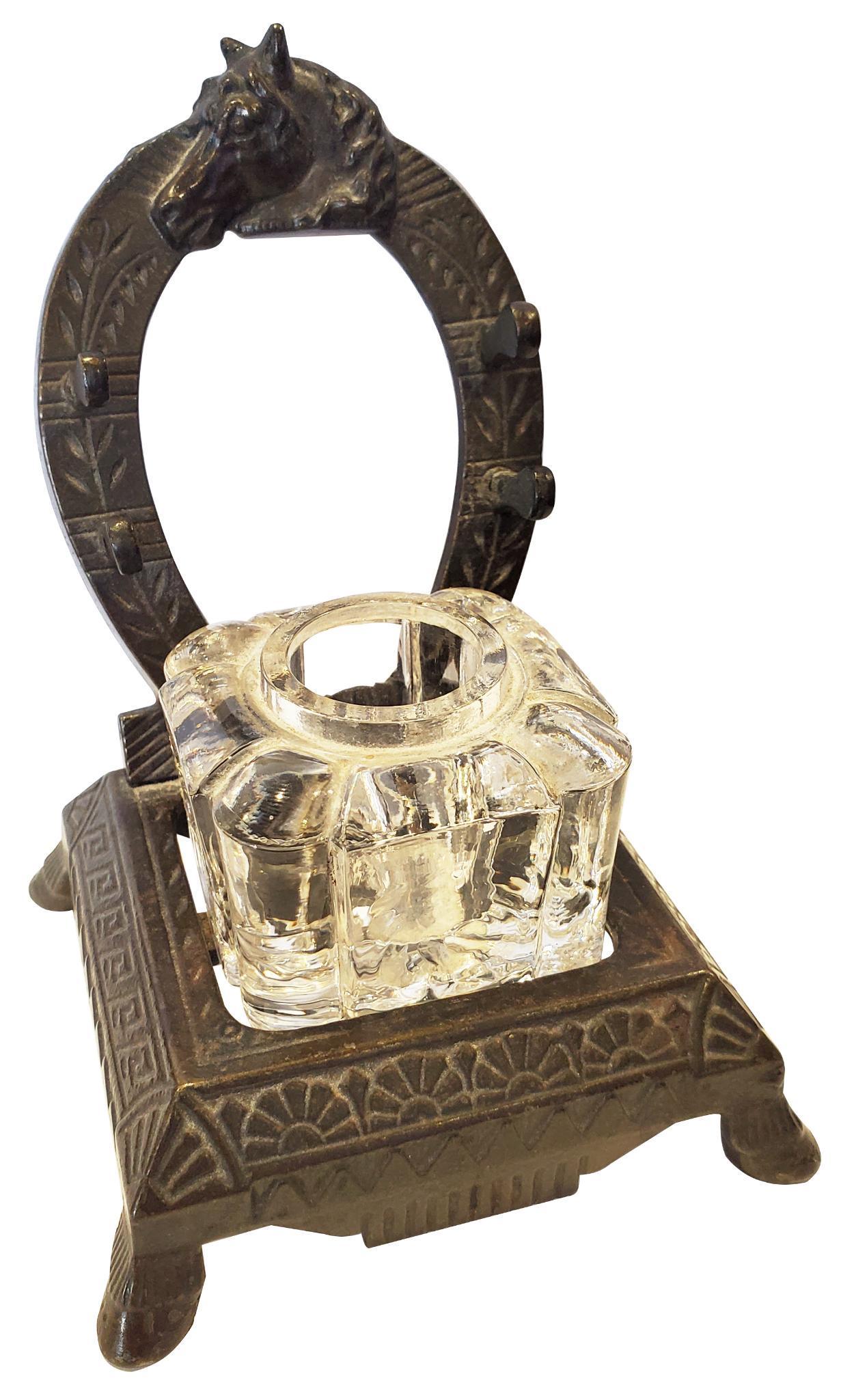 Vintage Western Style Inkwell (1 of 1)