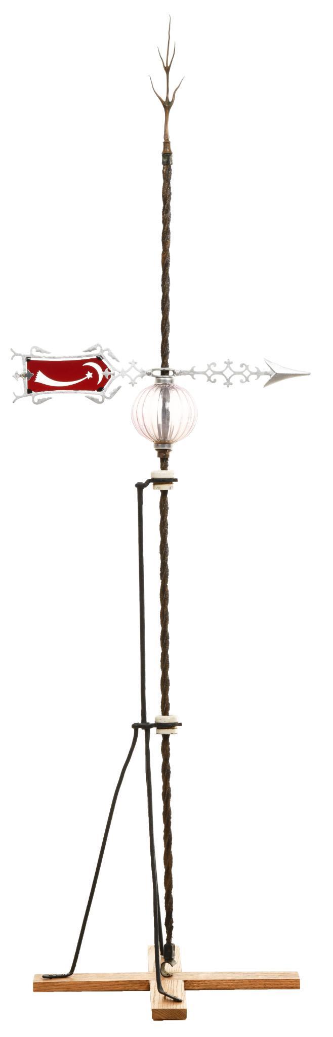 Moon And Shooting Star Weathervane (1 of 1)