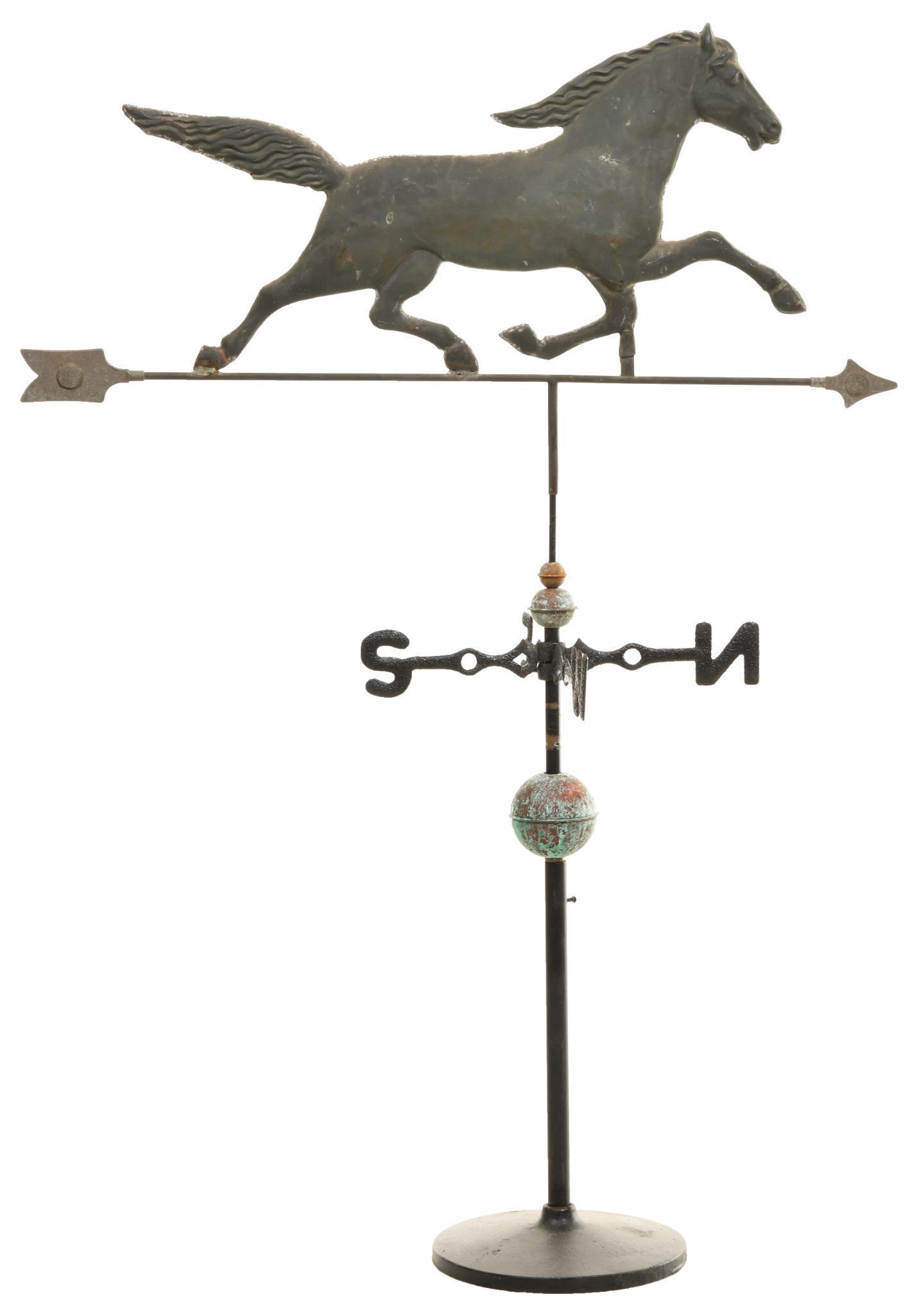 Large Detailed Running Horse Weathervane (1 of 1)
