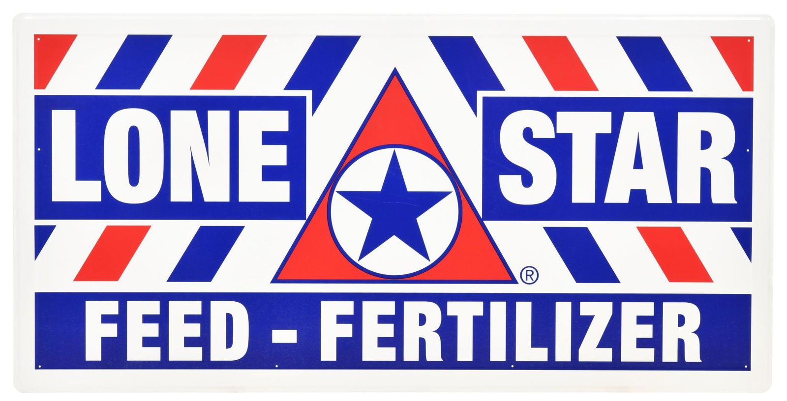 Lone Star Feed Fertilizer Metal Sign (1 of 1)