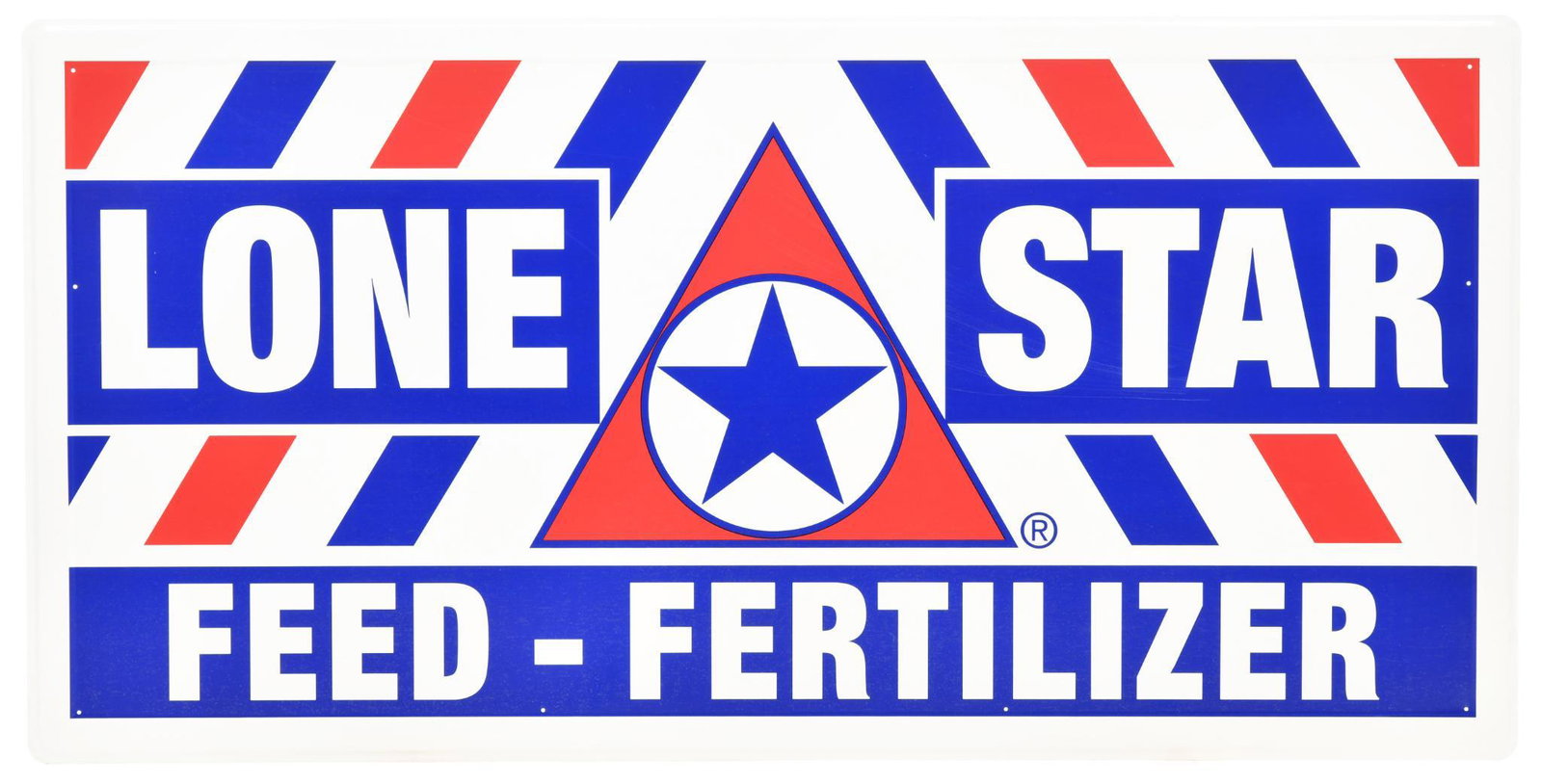Lone Star Feed Fertilizer Metal Sign (1 of 1)