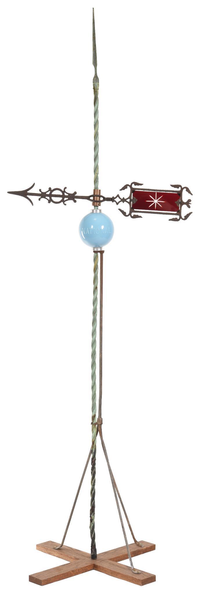 Snowflake Pattern Arrow Weathervane (1 of 2)