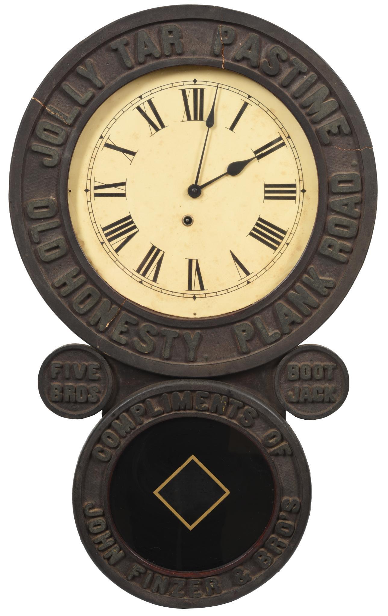 Jolly Tar Pastime "Old Honesty Plank Road" Baird Clock (1 of 6)