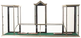 Very Rare W.S. Grove Phila. PA. Triple Tower Display