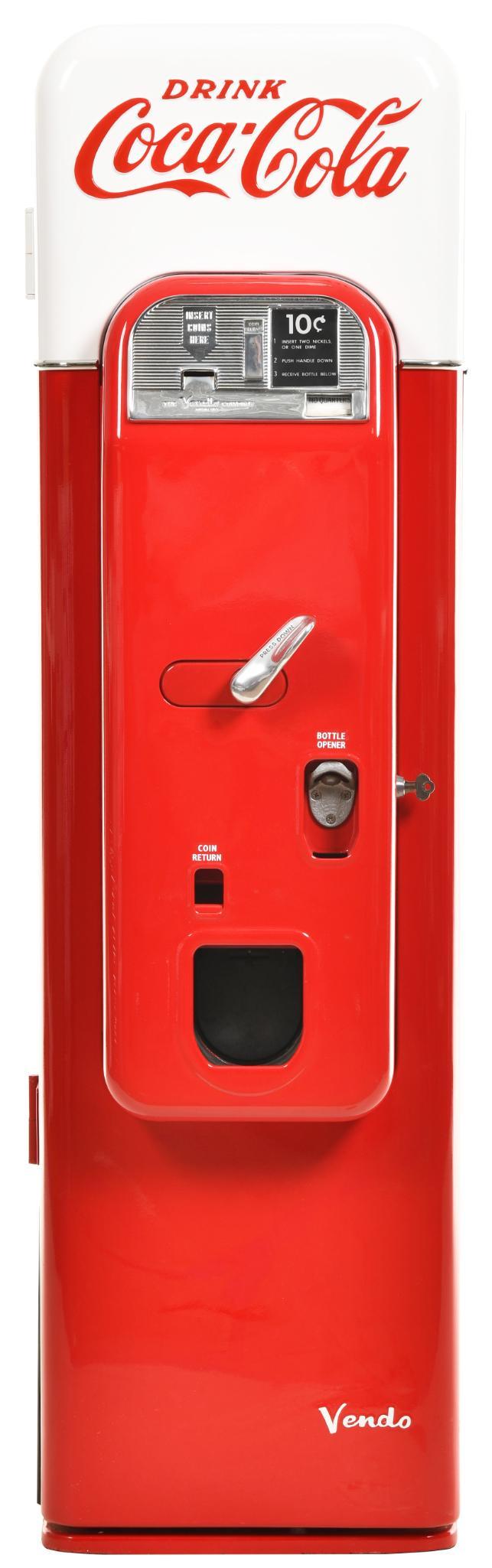Coca-Cola Vendo 44 Coin-Op Vending Machine (1 of 6)