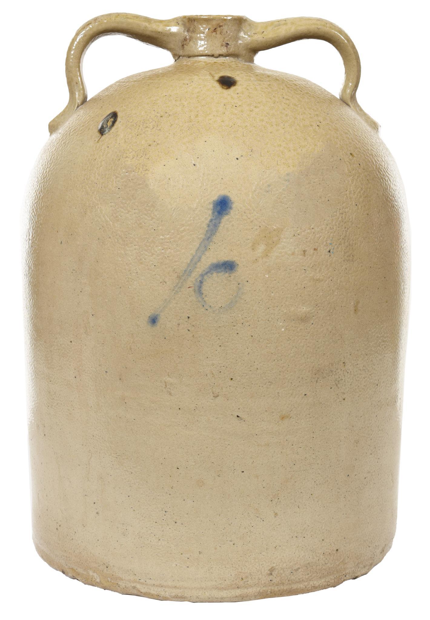 Two Handle Slave Stoneware Jug (1 of 2)