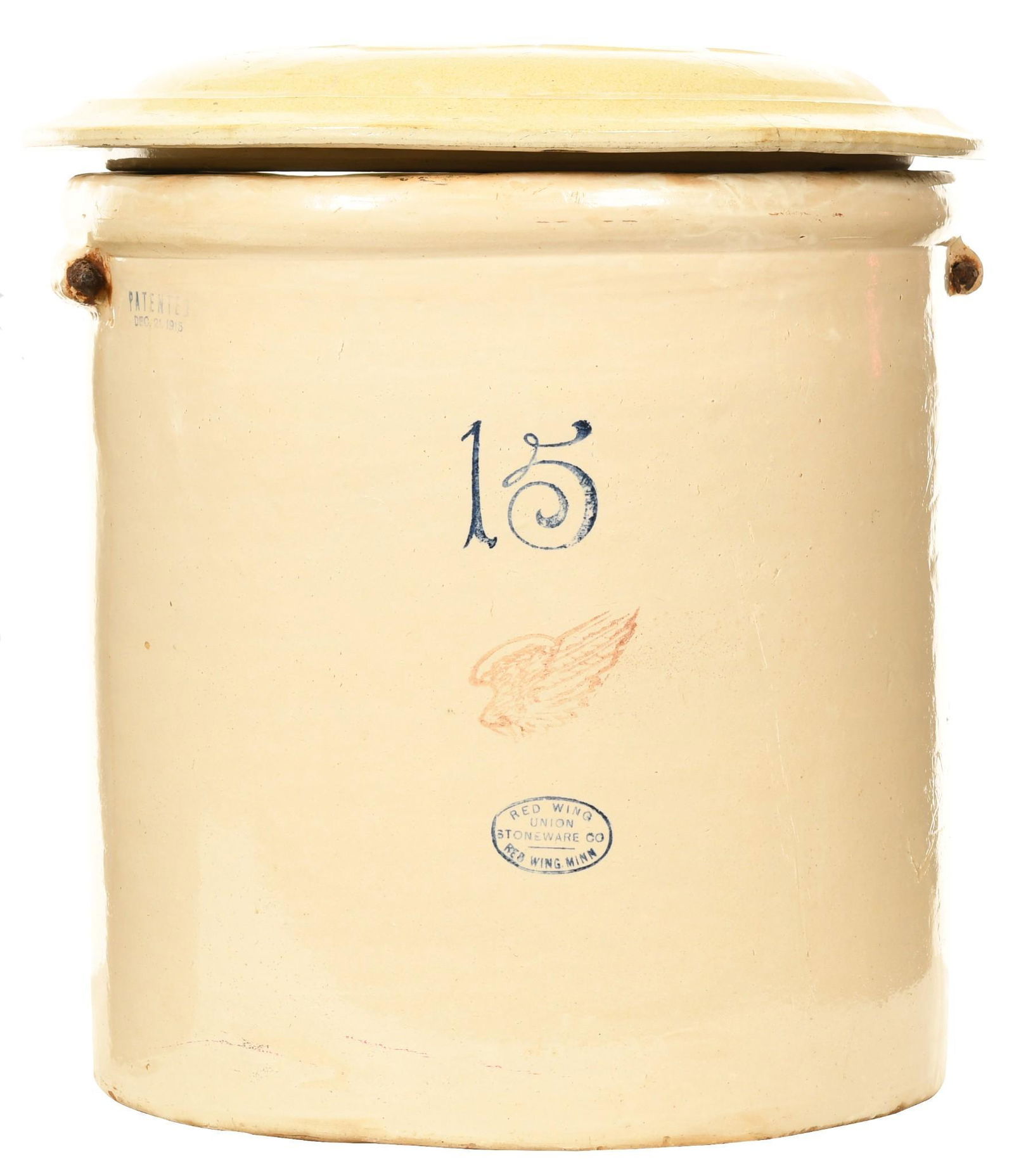 Red Wing 15-Gallon Stoneware Crock (1 of 5)