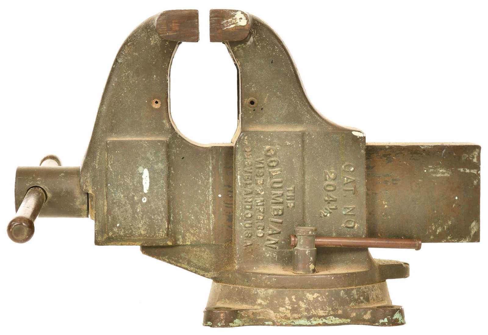 Columbian "All Brass" Bench Vise (1 of 2)