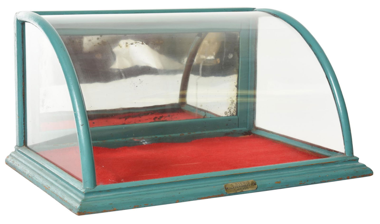 Small Curve Front Countertop Display Case (1 of 4)