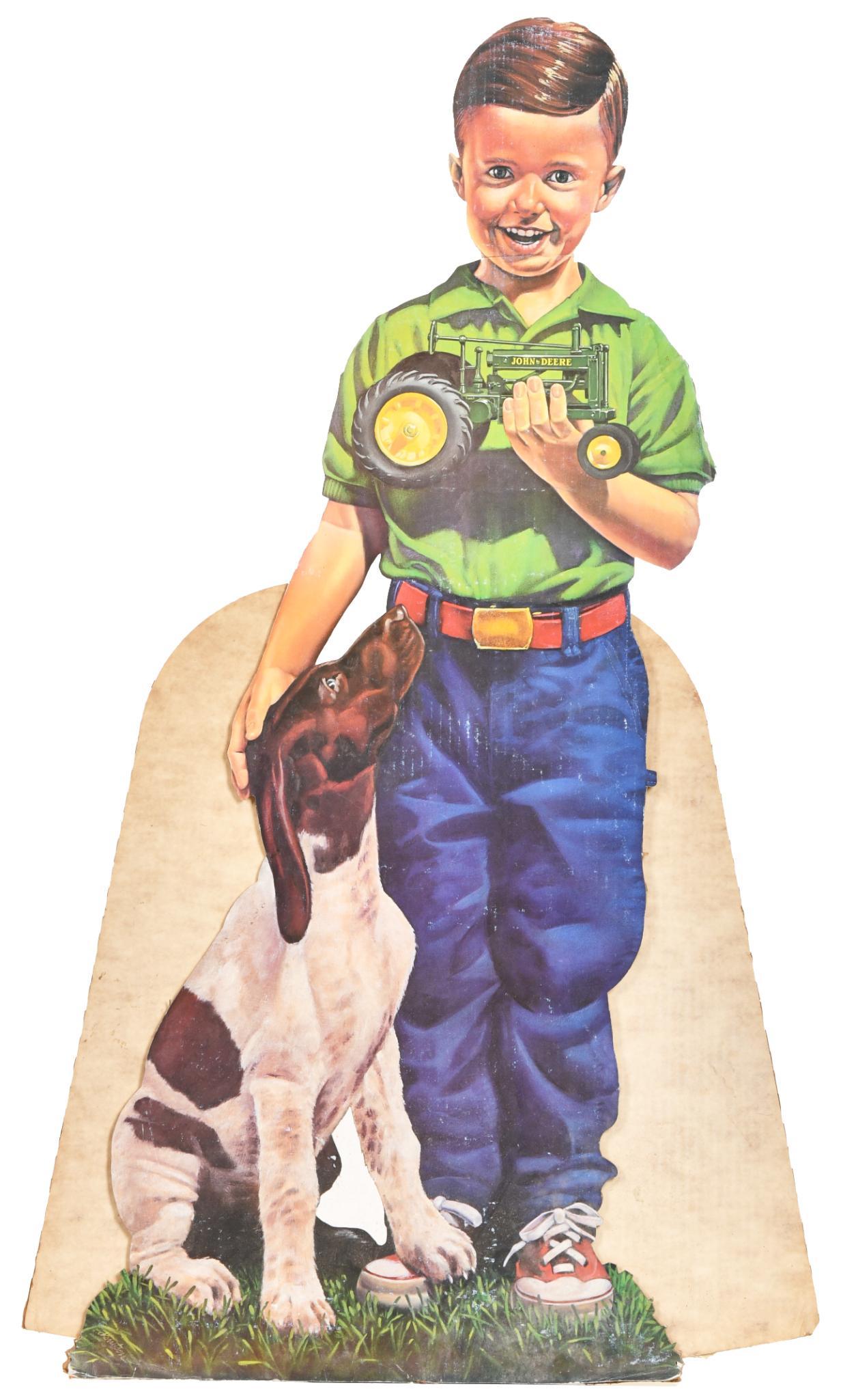 John Deere Cardboard Store Display (1 of 2)