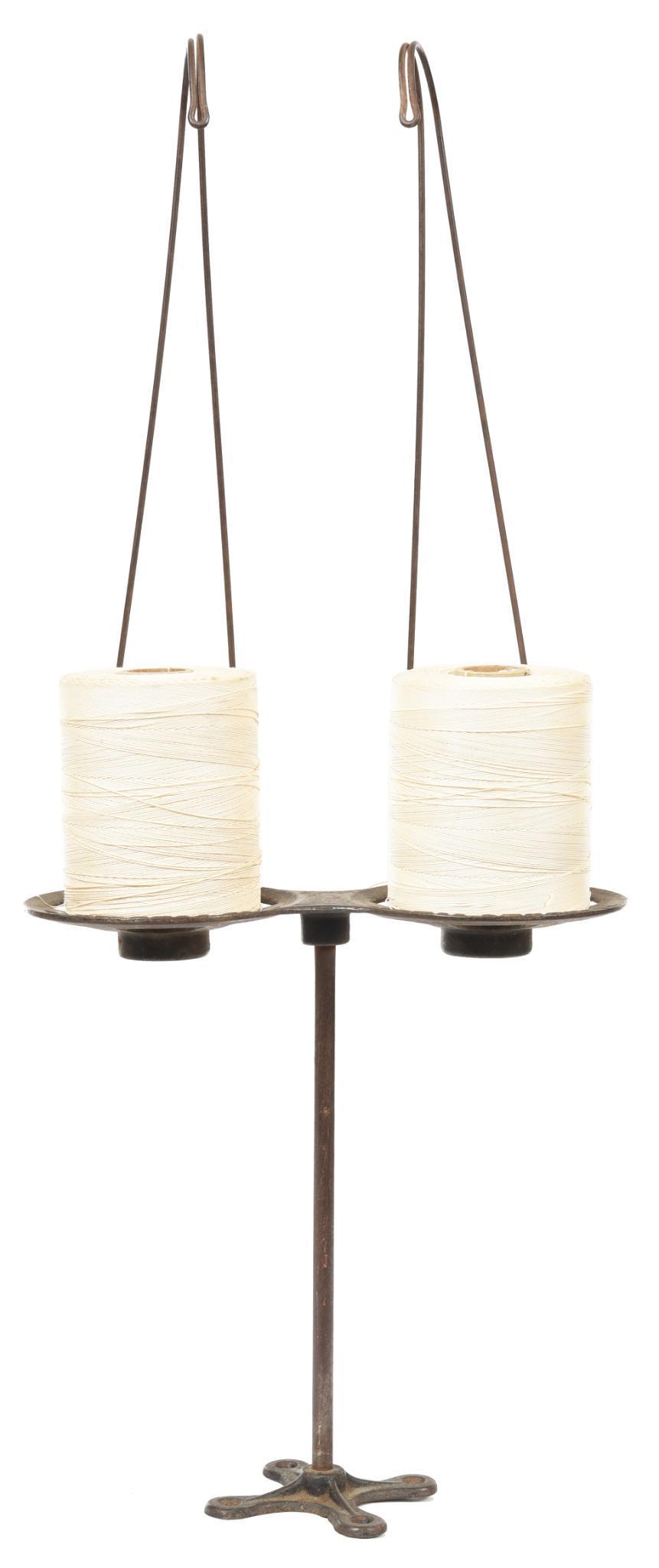 Cast Iron Counter Top Double String Holder (1 of 4)