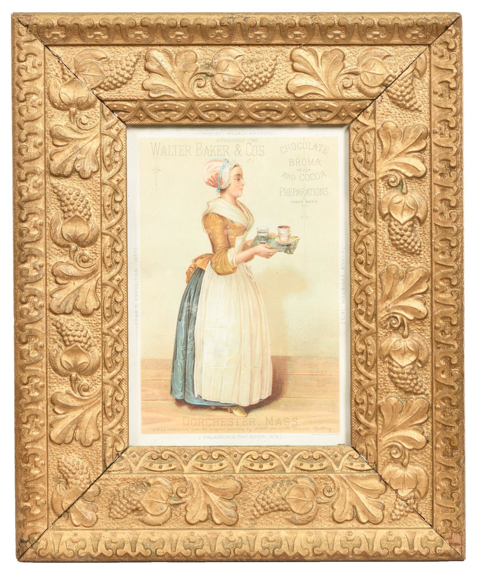 Walter Baker & Co's Chocolate Broma & Cocoa Print (1 of 2)