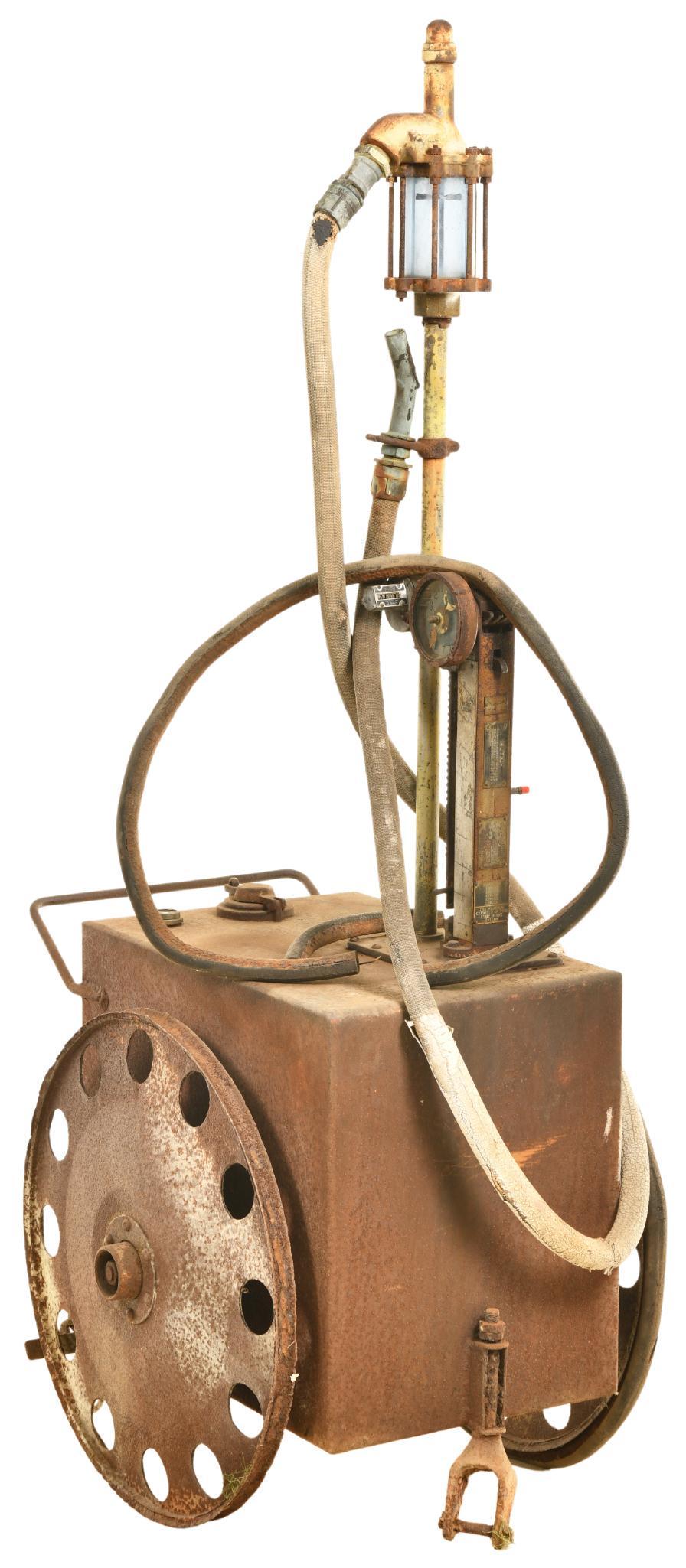 Wayne Model #238 Gas Pump Cart (1 of 9)