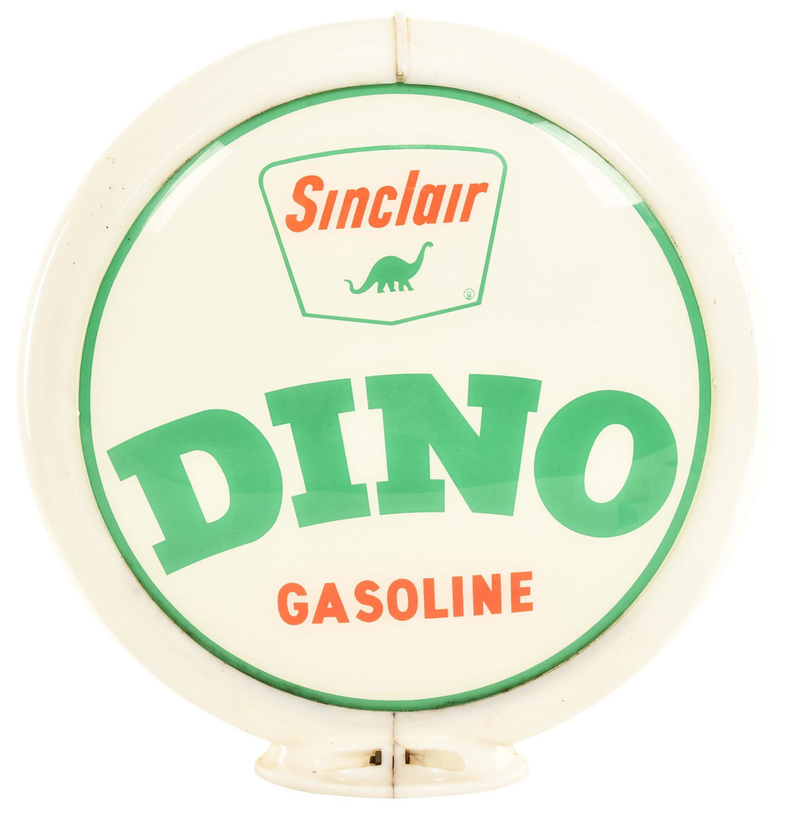 Sinclair Gasoline w/Dino Logo 13.5" Globe Lenses (1 of 2)