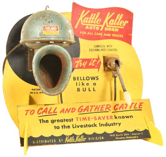 Kattle Kaller Auto Horn Counter Top Display