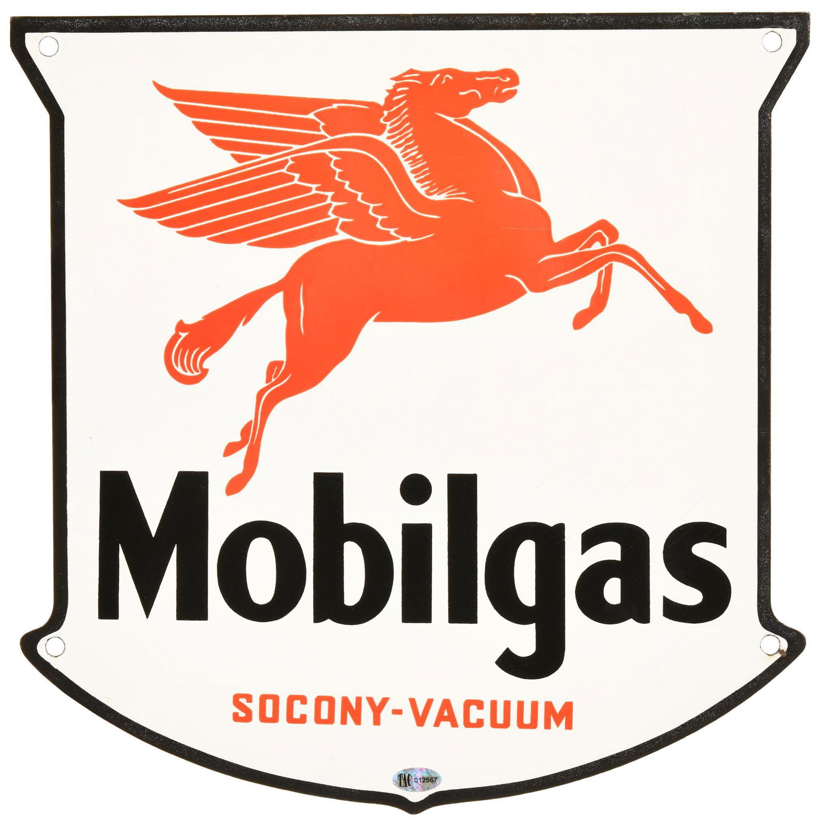 Mobilgas Socony-Vacuum Right Facing Pegasus Truck Door (1 of 2)