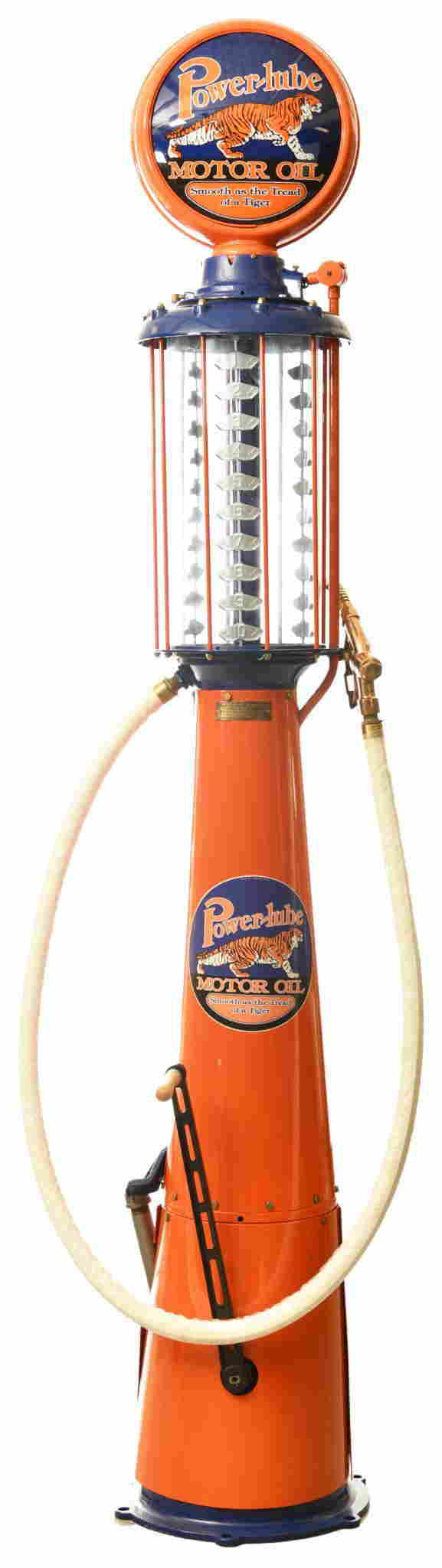 Rush Model K Ten Gallon Visible Gas Pump Restored Nov 20, 2021