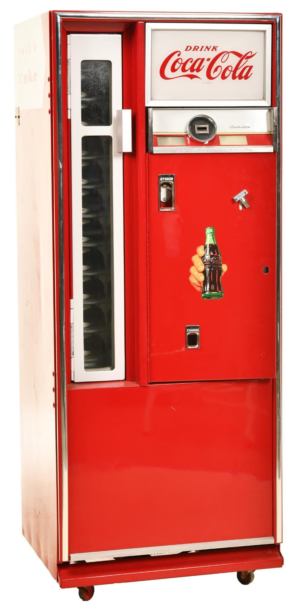 Coca-Cola Cavalier Model #80E Coin-Op Soda Machine (1 of 8)