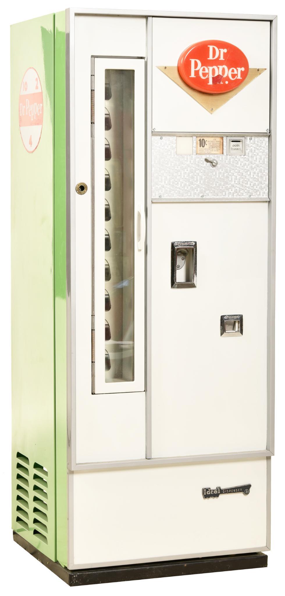 Ideal Dr. Pepper Coin-Operated Soda Machine (1 of 2)