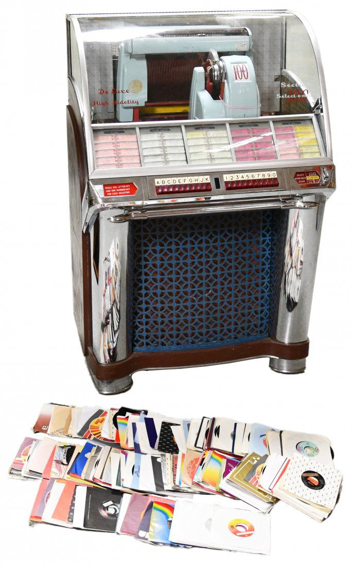 Seeburg Select-o-matic 100 Coin-op Juke Box Record (1 of 11)