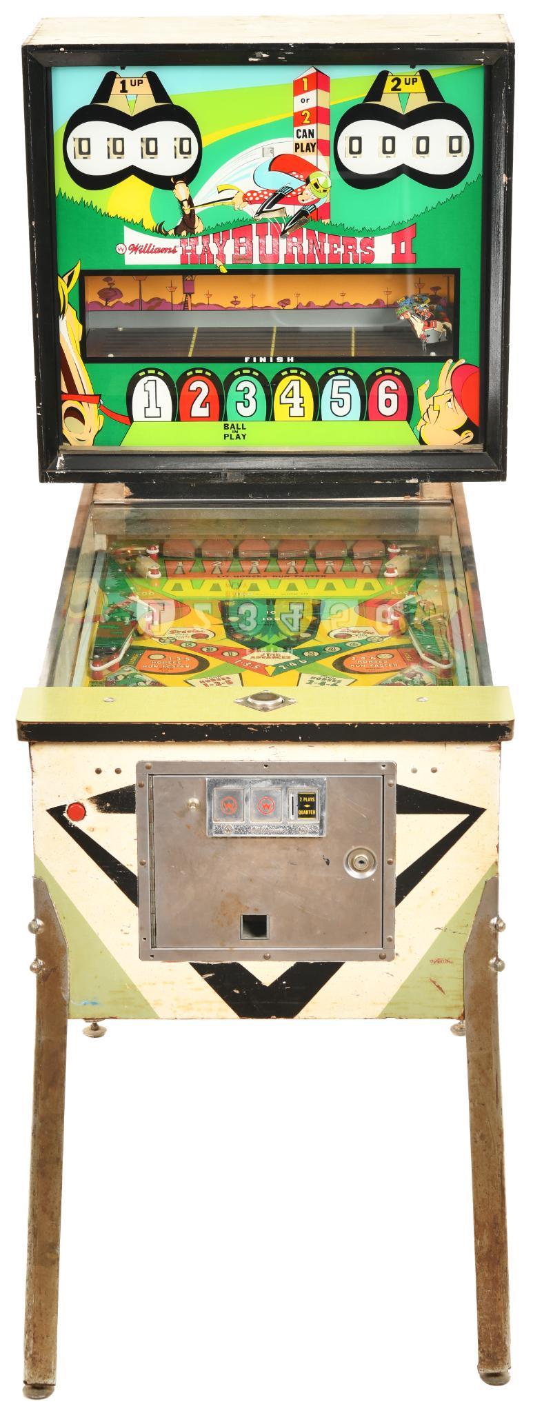 Williams "Hayburners II" Coin-Op Pin Ball Machine (1 of 10)