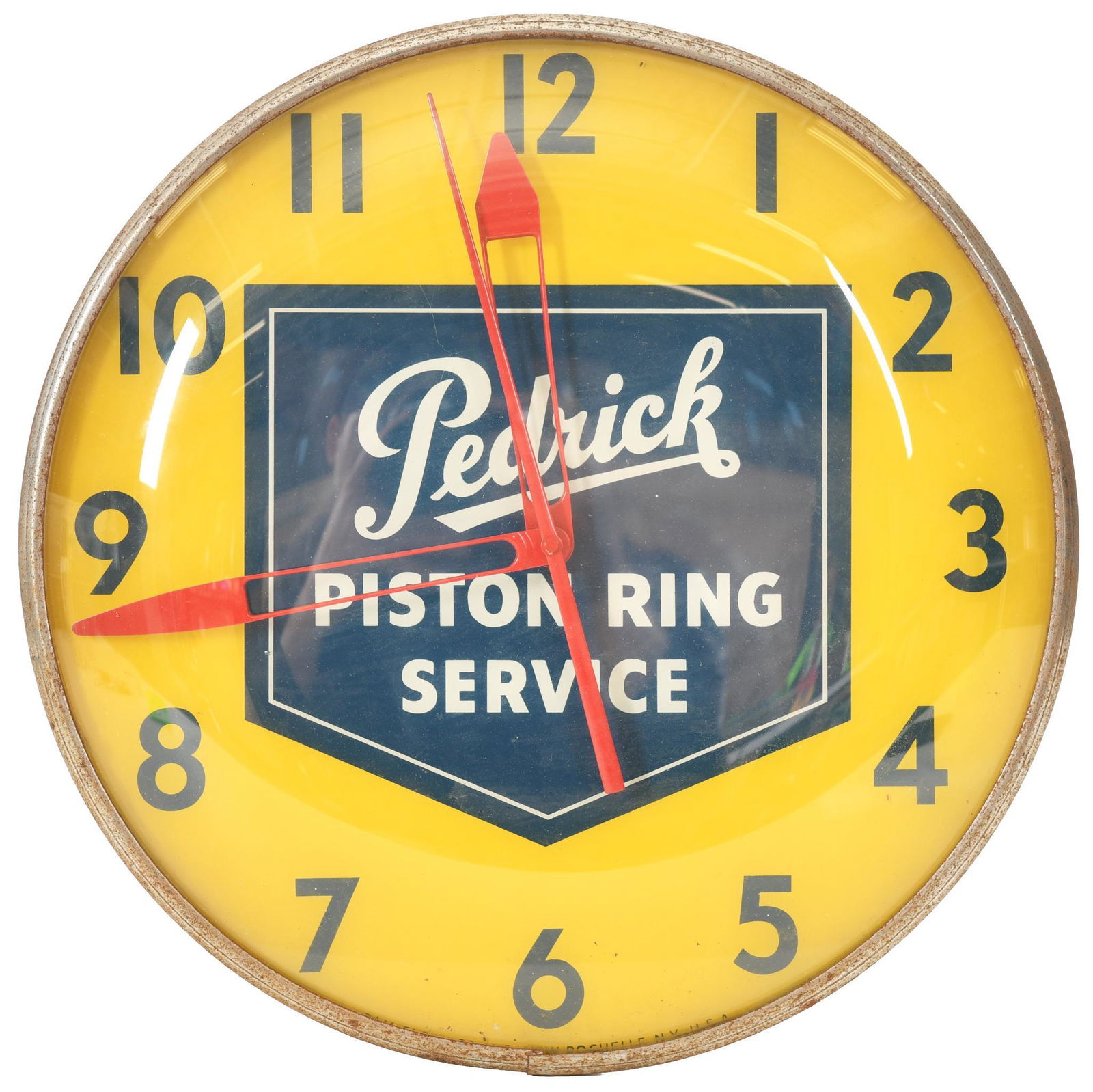 Pedrick Piston Ring Service Lighted Clock (1 of 3)