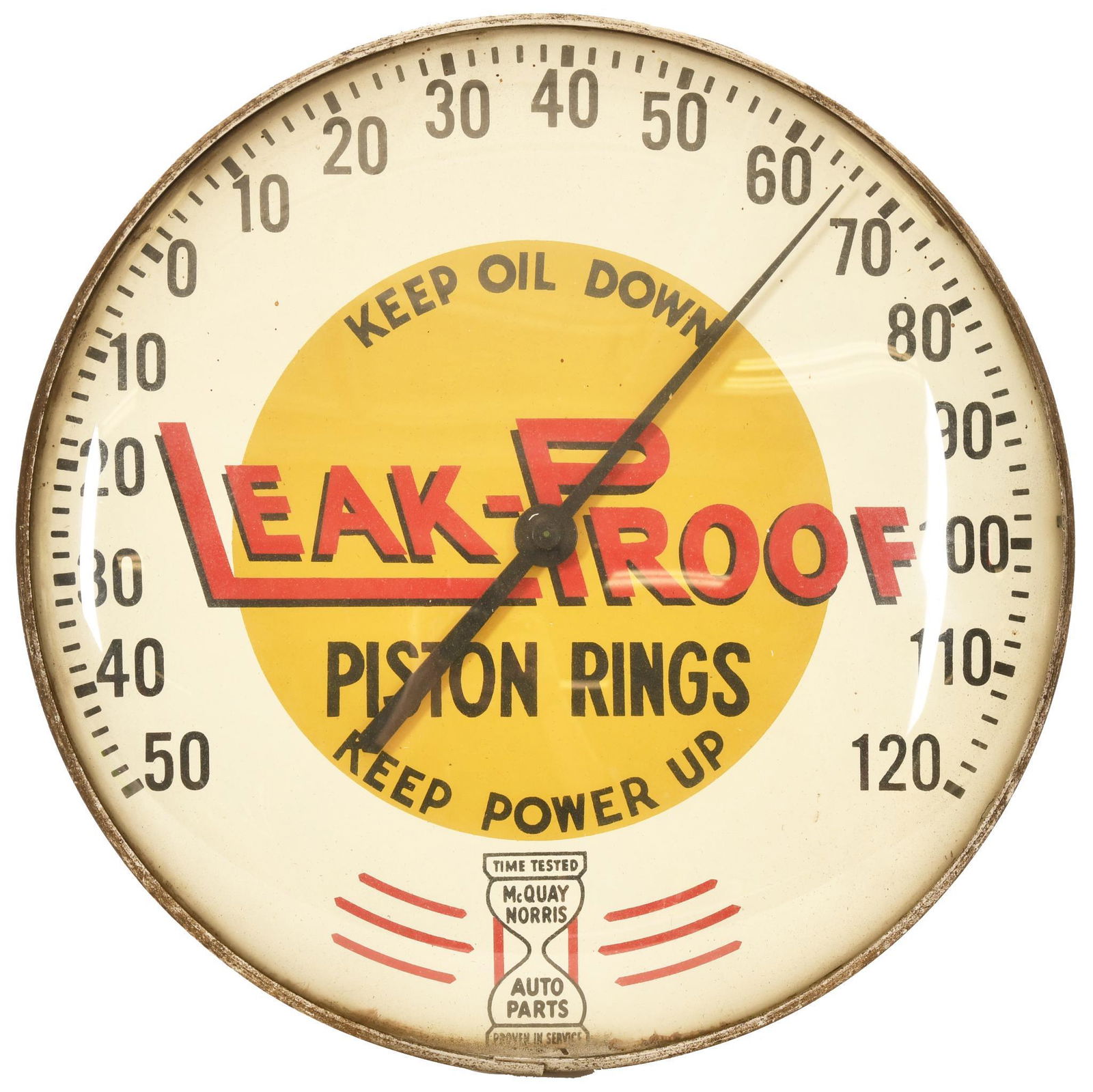 Leak-Proof Piston Rings Round Thermometer (1 of 2)
