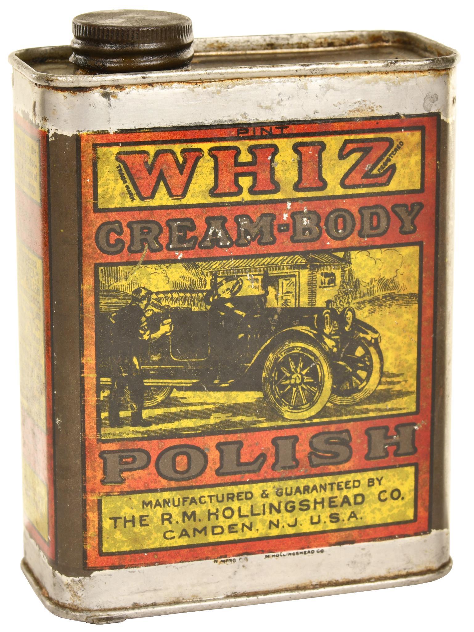 Whiz Cream Body Polish Rectangle Metal Can (1 of 2)