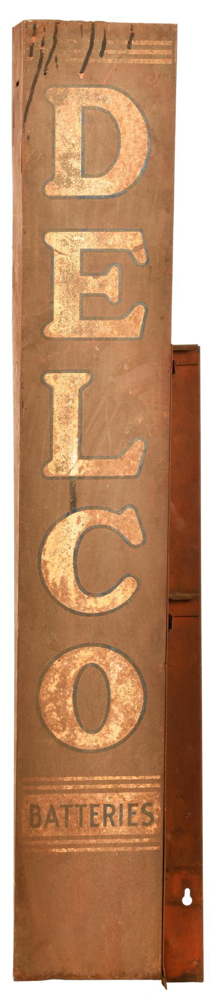Delco Battery Rack Sign (1 of 2)