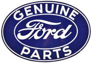 Genuine Ford Parts Porcelain Sign