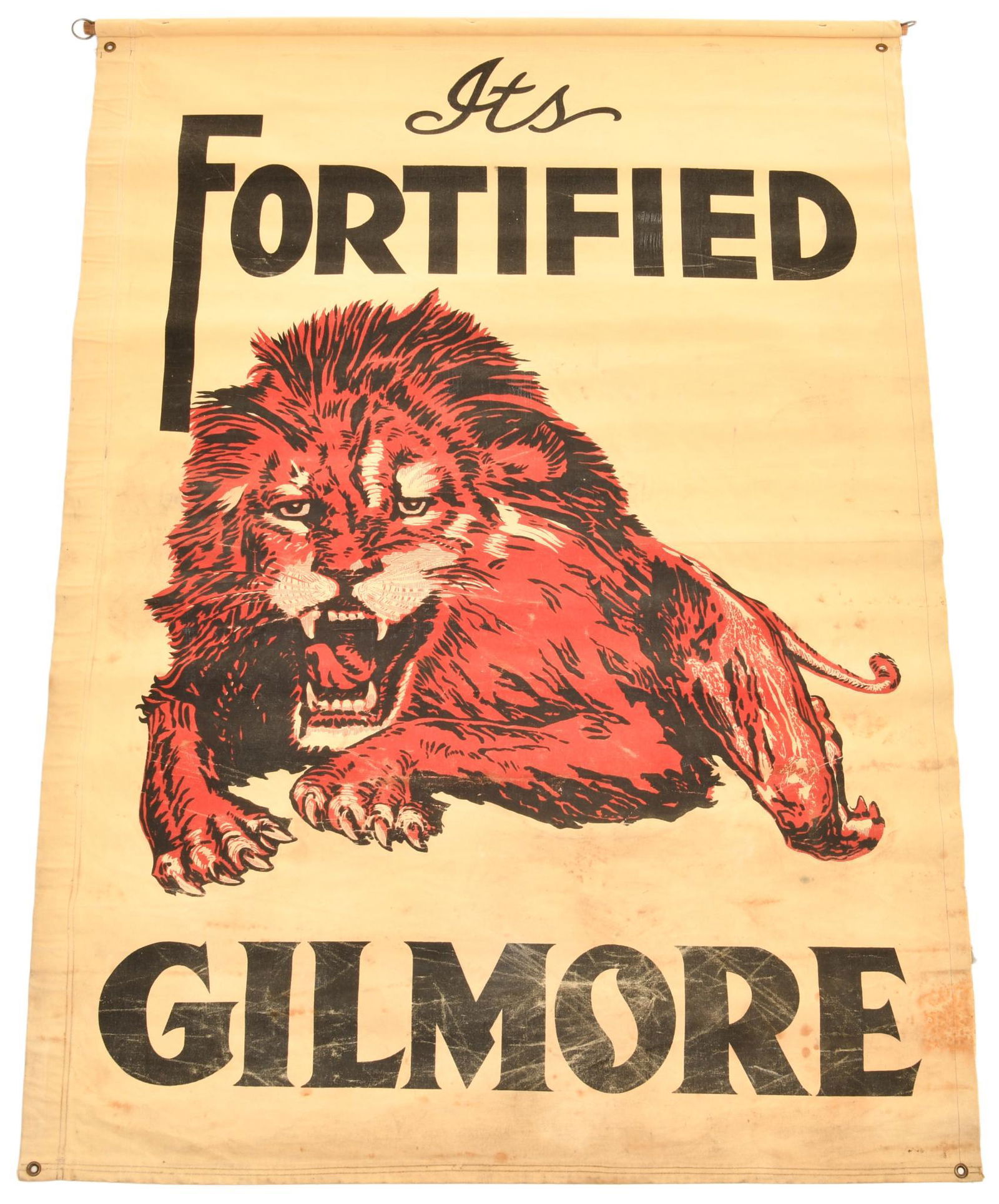 It's Fortified Gilmore w/Logo Canvas Banner (1 of 2)