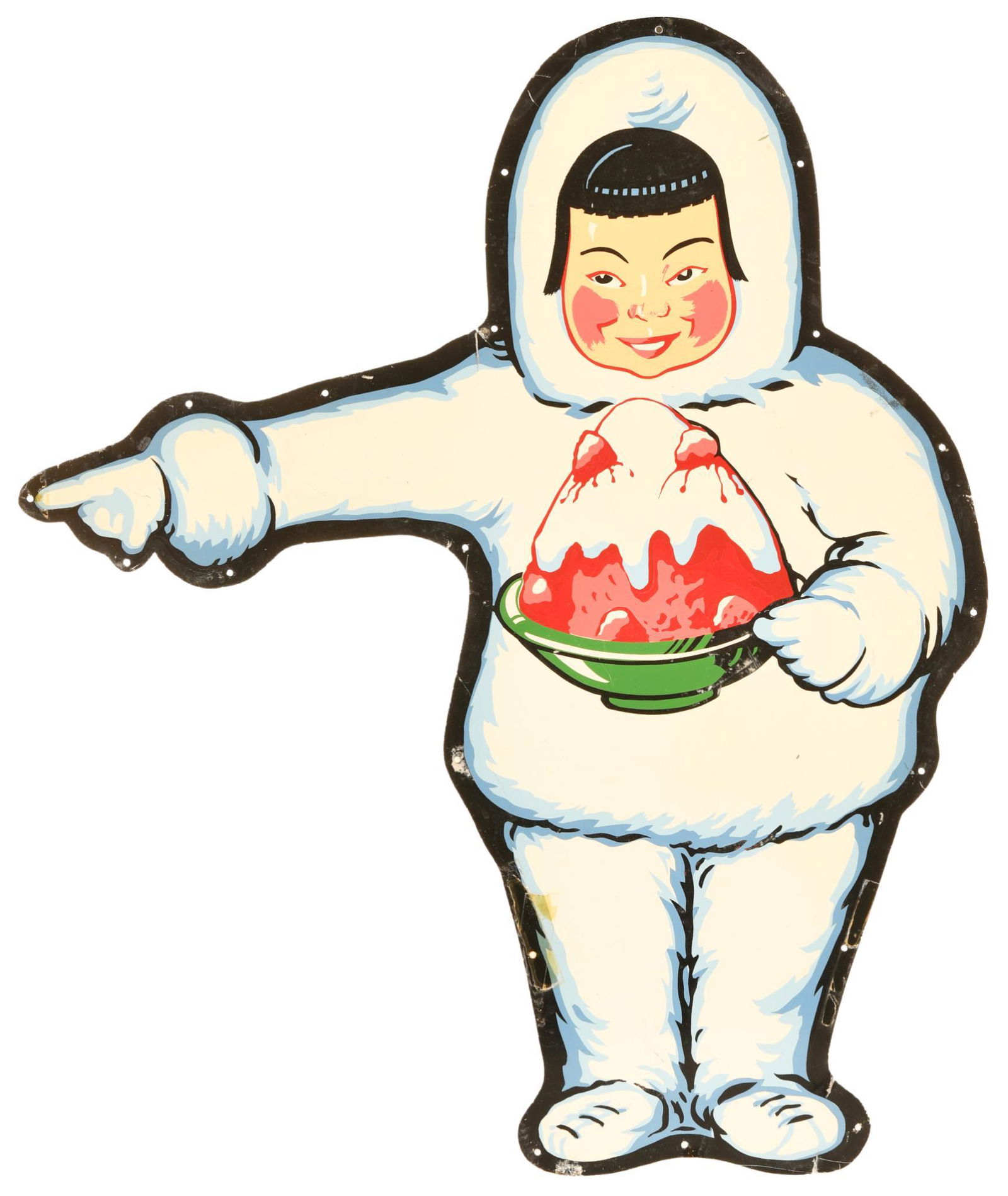 Eskimo Ice Cream Metal Sign (1 of 2)