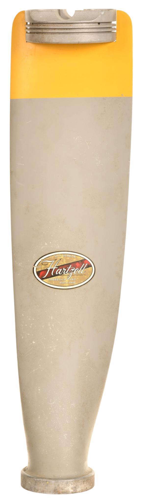 Hartzell Propeller Metal Floor Ashtray (1 of 2)