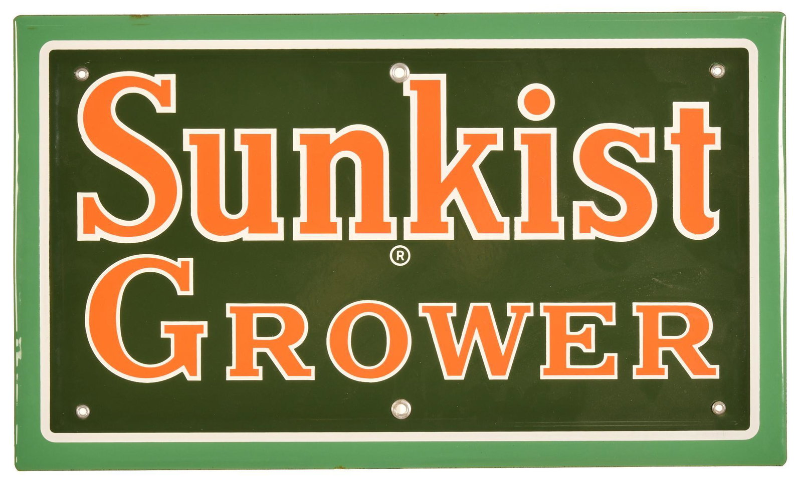 Sunkist Grower Porcelain Sign (1 of 2)