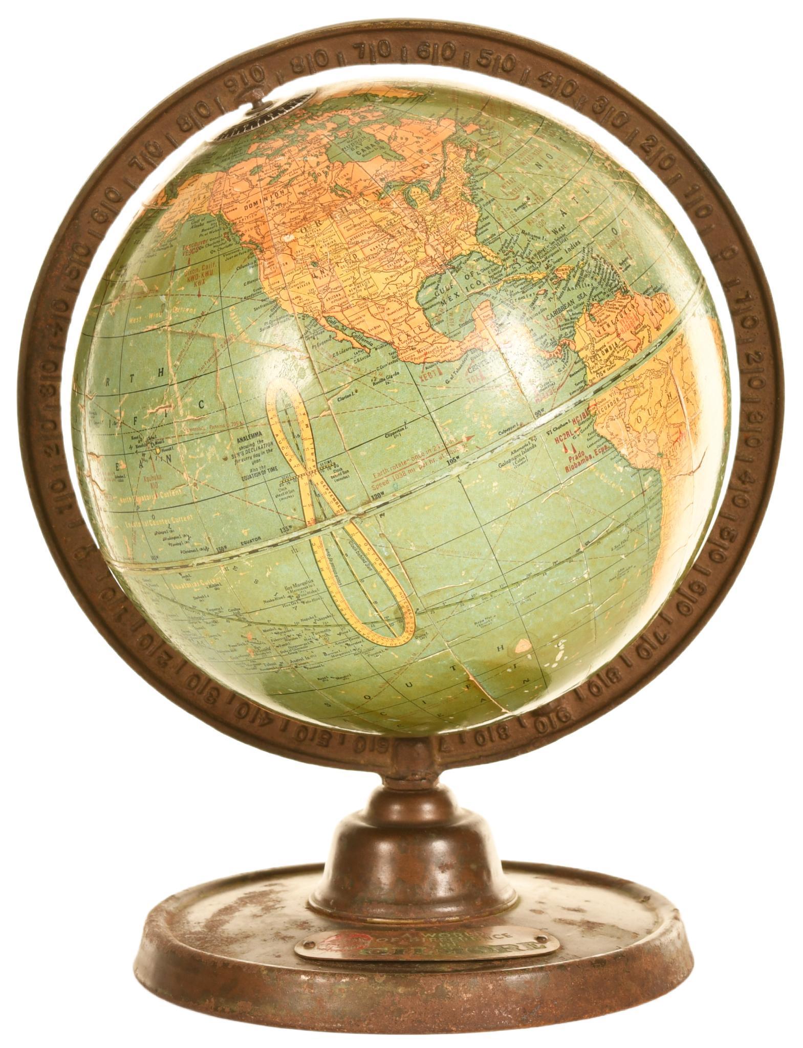 Gilmore "World of Difference" Globe (1 of 2)