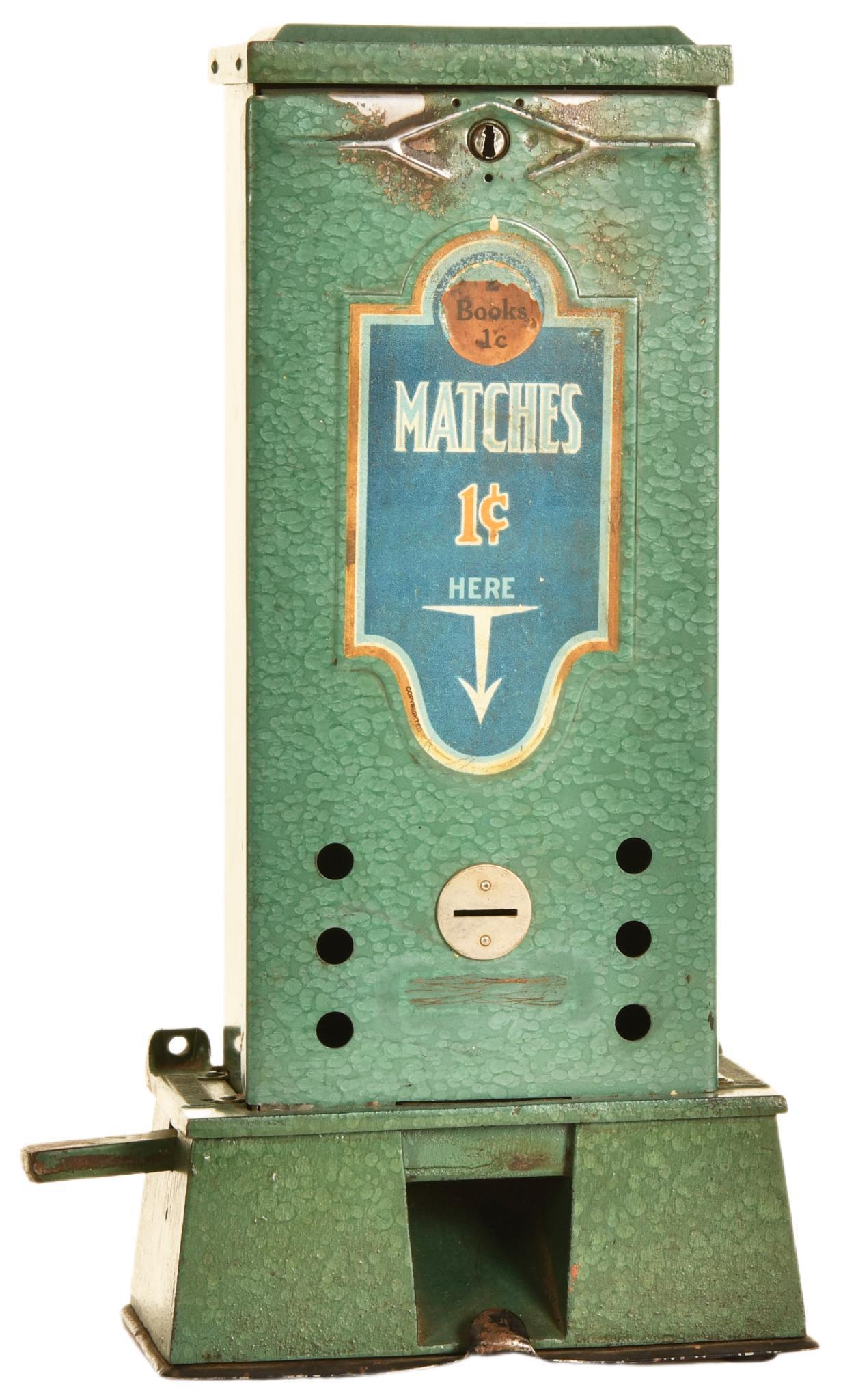 Coin-Operated Metal Match Dispenser (1 of 2)